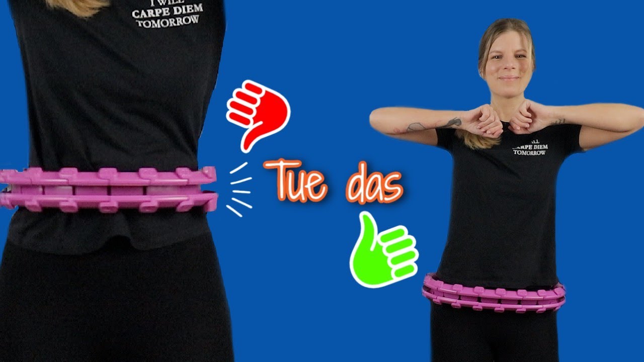 WO MUSS DER SMART HULA HOOP SITZEN? ABSOLUTER TIPP FÜR ANFÄNGER