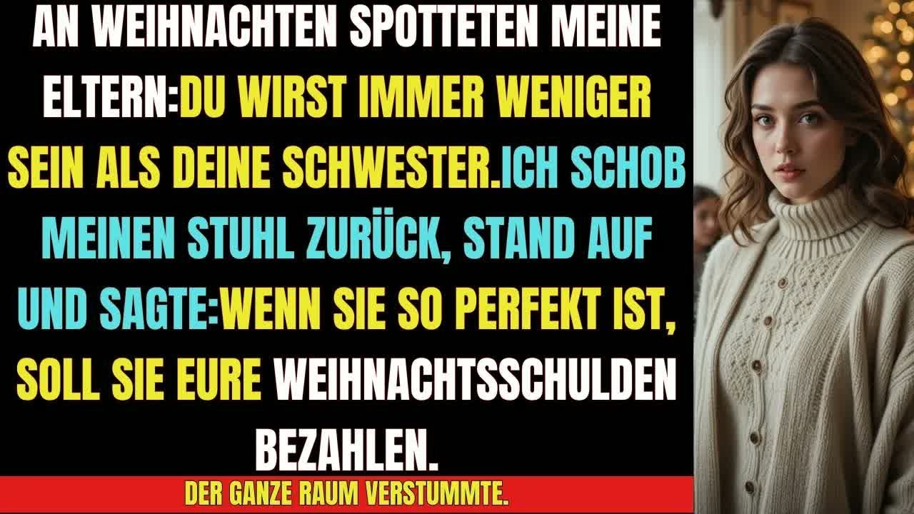 „Meine Mutter lobte meine Schwester… bis ich ihre Wahrheit vor der ganzen Familie enthüllte “