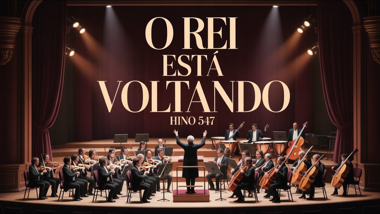 O REI ESTÁ VOLTANDO - HINO 547 (Orquestra Louvando ao Rei)