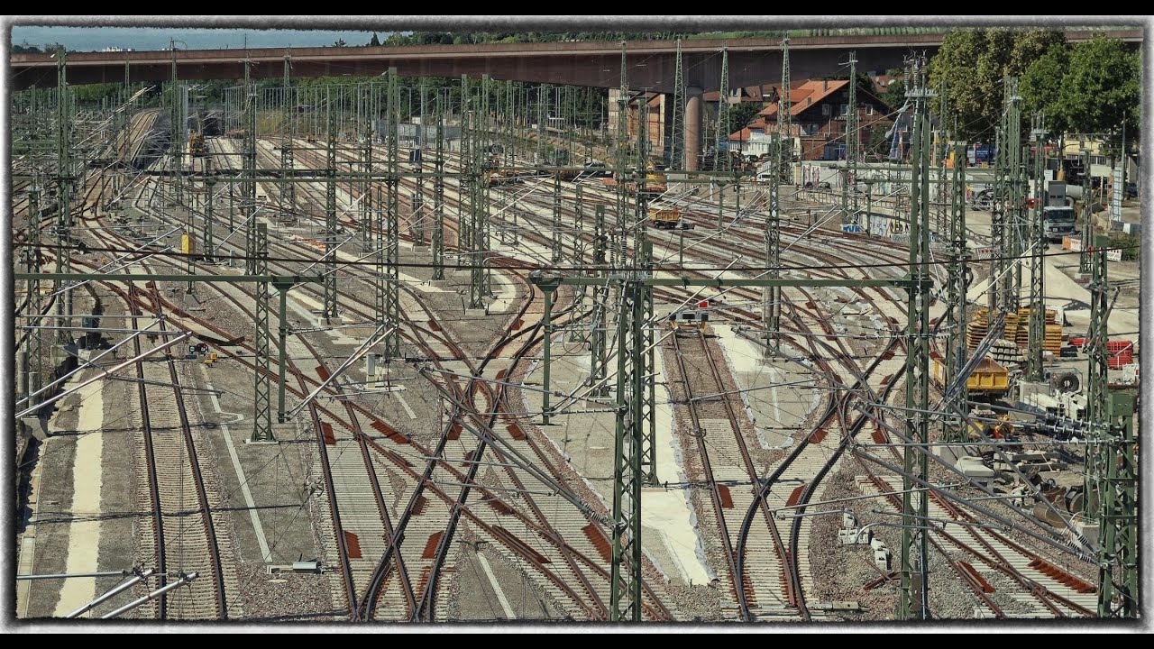 Stuttgart-21 - Der neue Abstellbahnhof in Untertürkheim im Sommer 2025