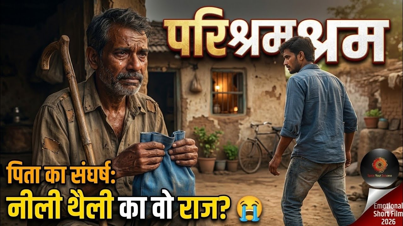 पिता का संघर्ष और वो नीली थैली का राज 😭 Parishram: The Untold Story | Emotional Short Film 2026