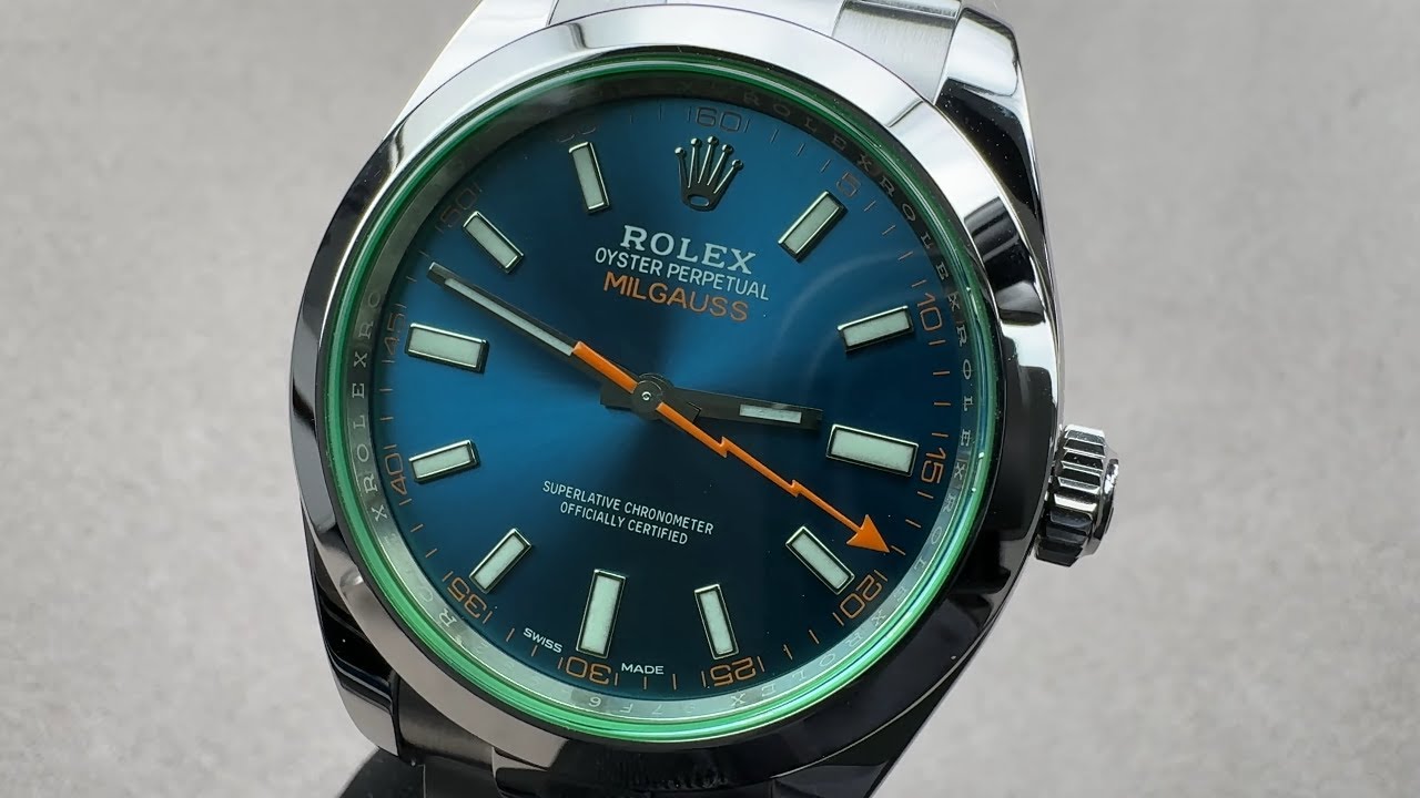 Rolex Milgauss Z Blue (116400GV-0002) - Rolex Certified Pre-Owned Review