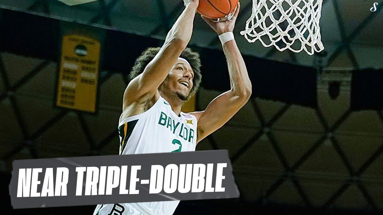 Baylor Freshman Kendall Brown Was One Rebound Away From A Triple-Double | 13 Pts, 10 Ast & 9 Reb