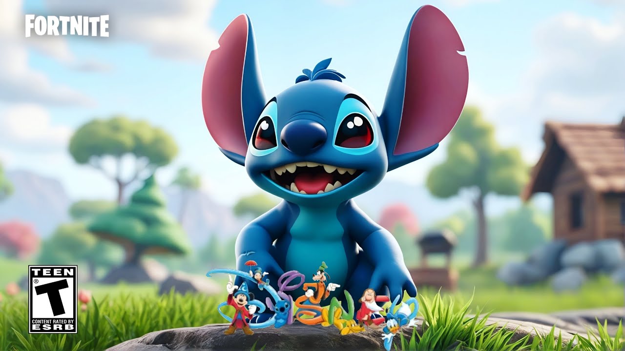 Утечка информации о Fortnite и Disney: Стич в роли помощника? Стич от Disney скоро появится! Этог...
