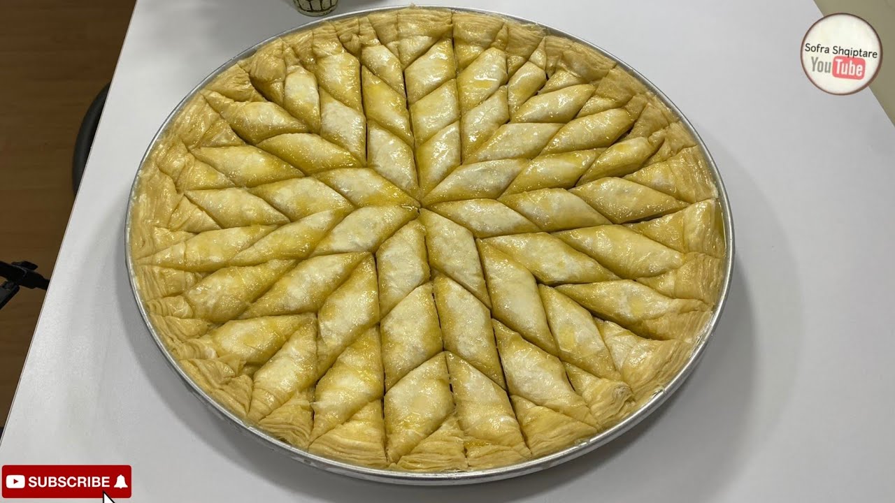 Prerja e Bakllaves ne Form Ylli⭐ Prerja Tradicionale dhe e duhur per nja Bakllava @sofrashqiptare