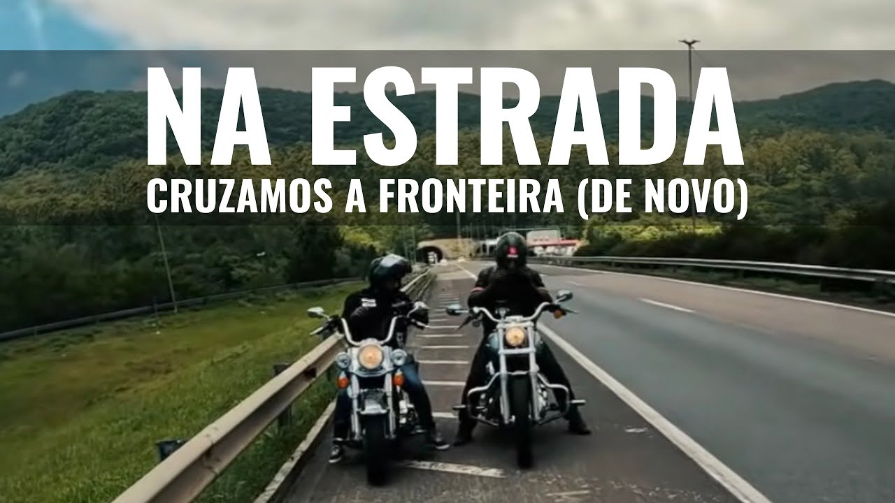 HARLEY DAVIDSON CRUZANDO A FRONTEIRA NO ÚLTIMO RIDE DO ANO