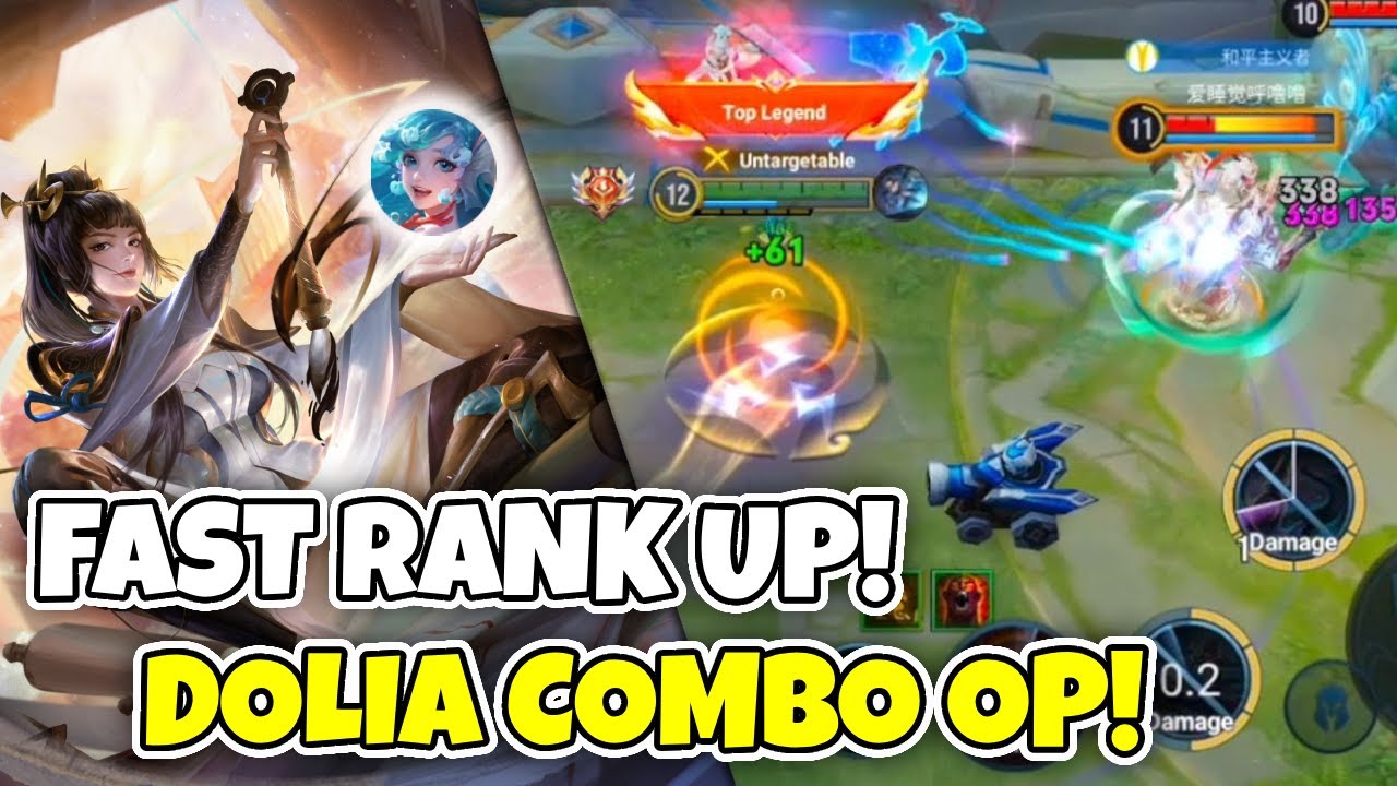 Fast Rank Up with Shangguan Dolia Combo! Rank 1 Shangguan Gameplay