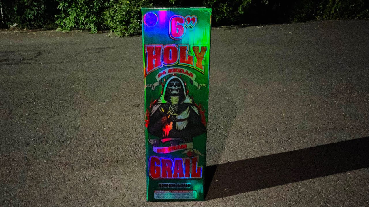 6&rdquo; Holy Grail Canister Shells by Pyro Demon (4K 60Fps)