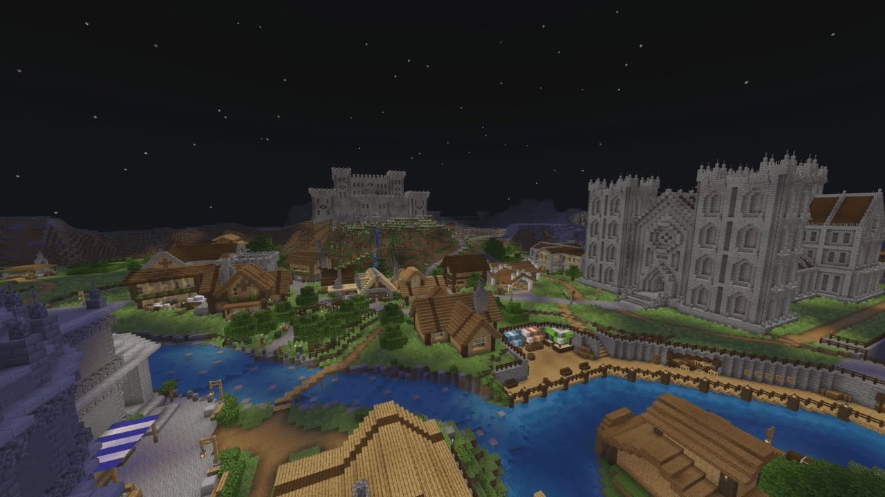 Экскурсия по моему 7-летнему миру выживания Minecraft на Xbox