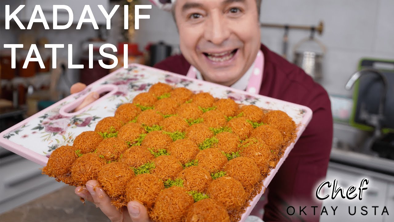 KADAYIF TATLISI ❗ Nasıl Yapılır ?  l  Oktay Usta