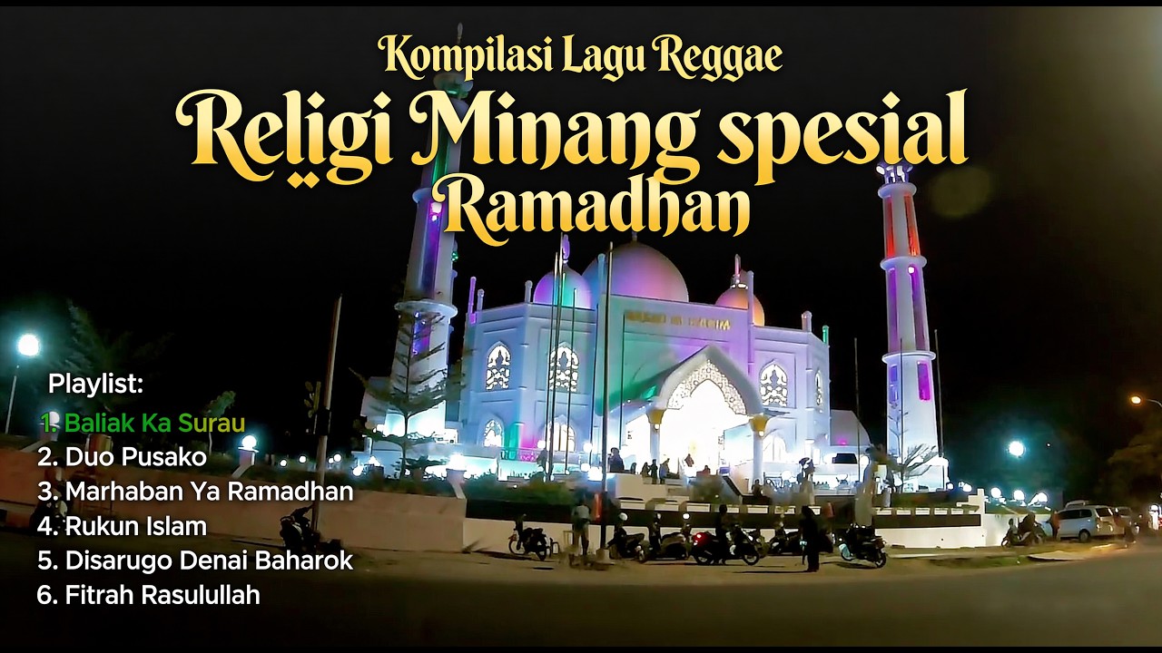 Kompilasi Lagu Religi Minang Reggae Vibes || Musik Enak buat santai