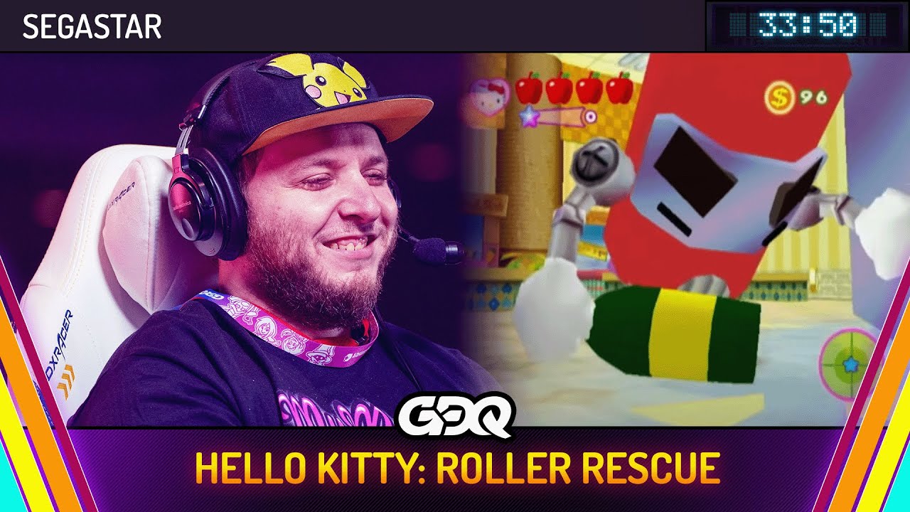 Hello Kitty: Roller Rescue by Segastar in 33:50 - Summer Games Done Quick 2025