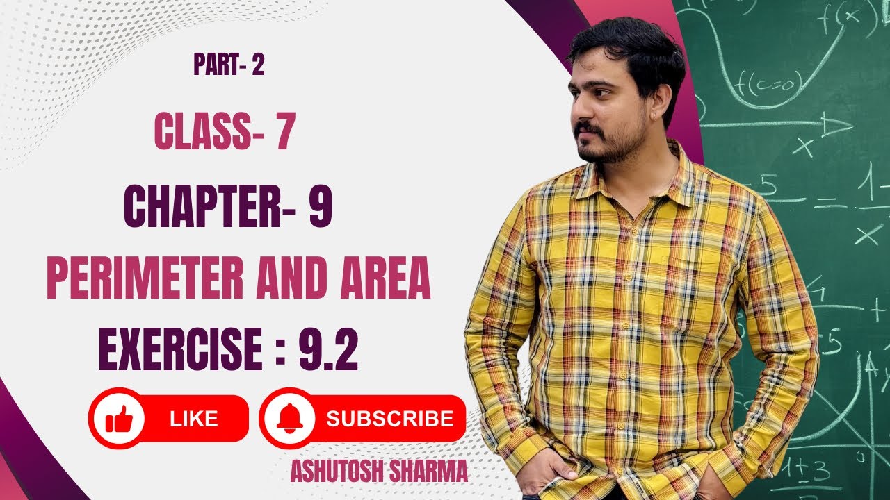 Class 7 Maths Chapter 9 – Perimeter & Area | Exercise 9.2 (Q9–Q17) | Circumference & Area of Circle