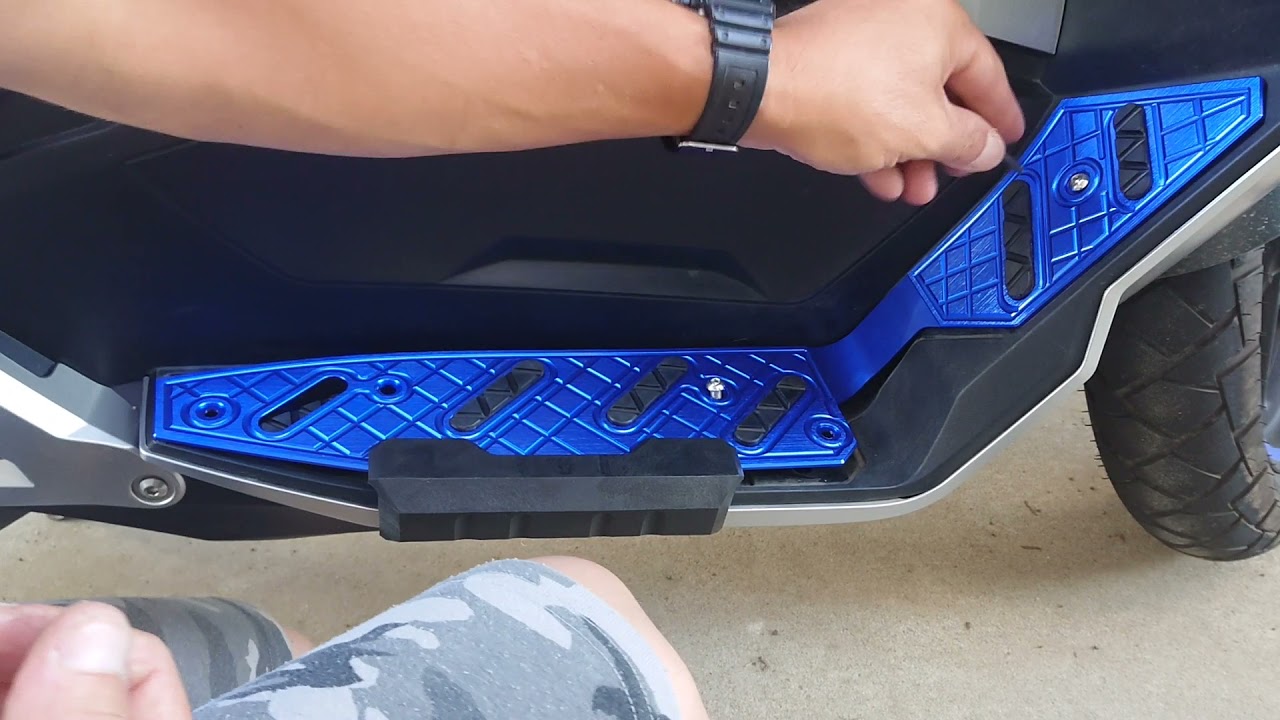 ADV150パーツレビュー【ステップボード】part  3  取り付け