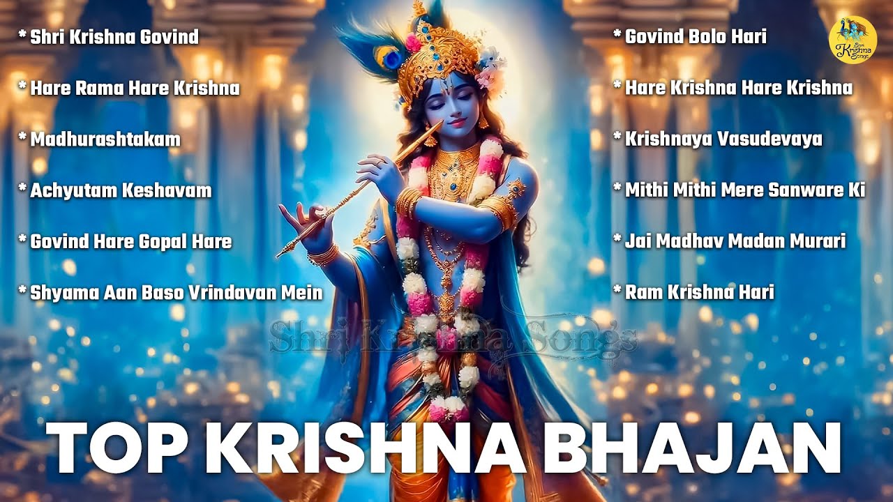 Top 12 Krishna Bhajans | Get Ready for the BIGGEST Krishna Bhajan Collection | Kanha Songs
