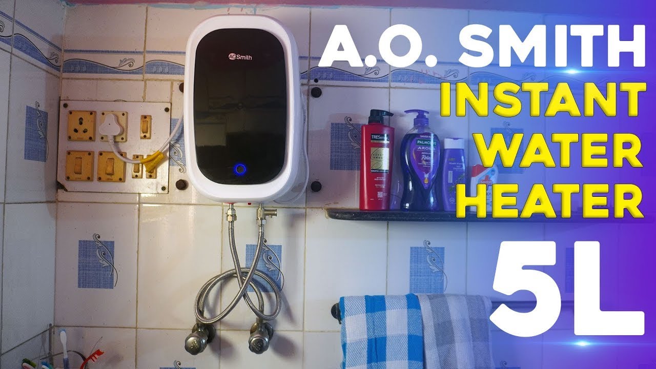 A.O. Smith EWS-5 Instant Water Heater 5L Review - Best Instant Water Heater - Instant Water Heater