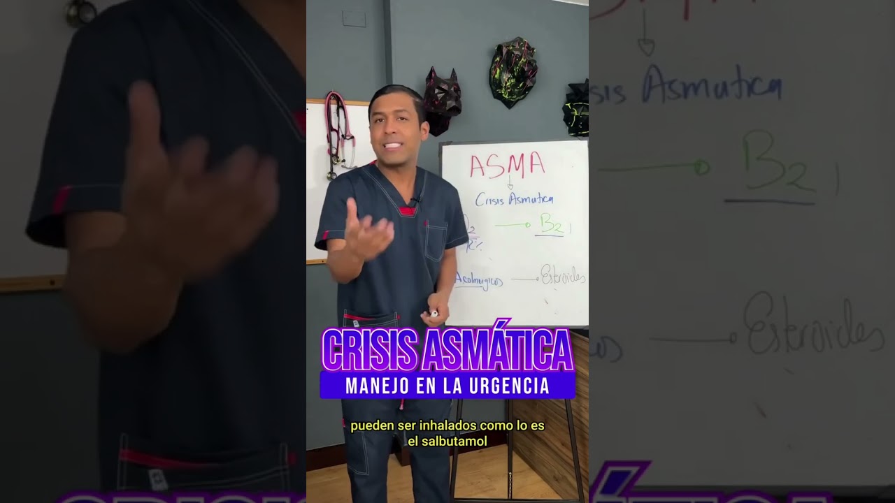 Crisis Asm&aacute;tica - Manejo en la urgencia