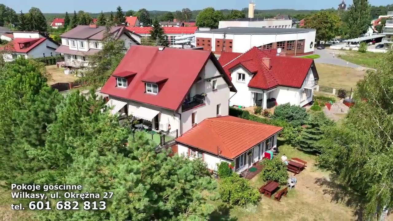 Pokoje gościnne w Wilkasach k/Giżycka, Jezioro Niegocin