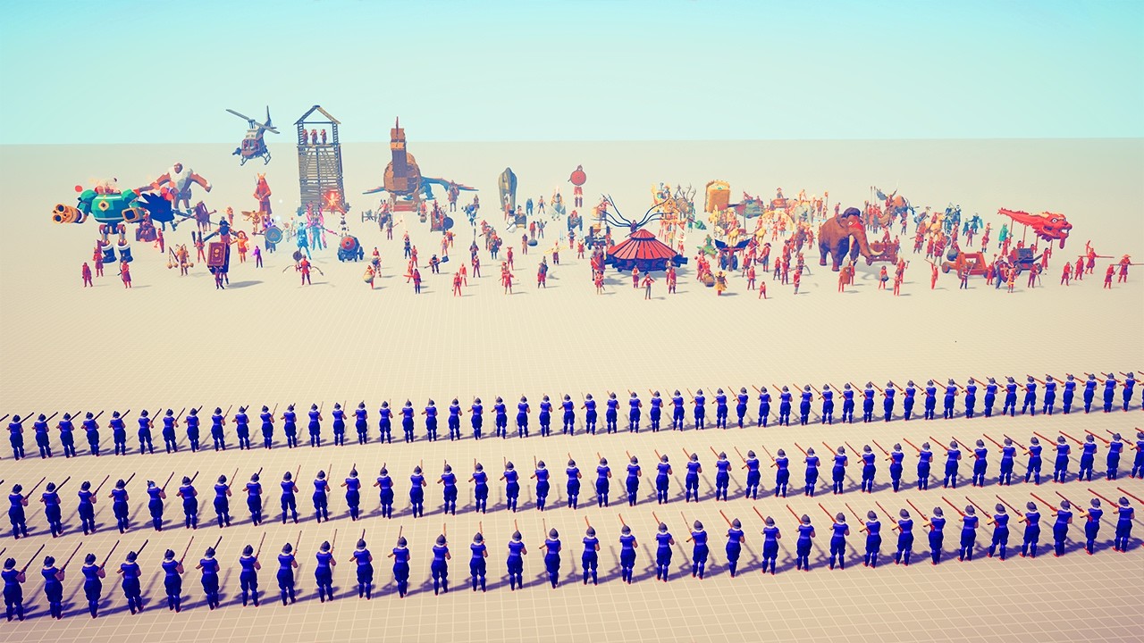 CAN 300 RAPID MUSKETEERS BEAT EVERY UNIT | TABS - Totally Accurate Battle Simulator