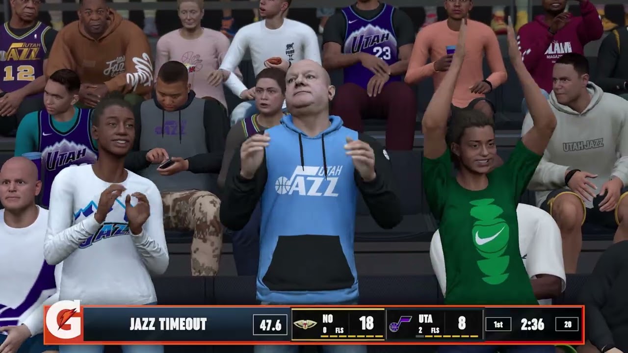 NBA 2K26 Gameplay: New Orleans Pelicans vs Utah Jazz - (Xbox Series X) [4K60FPS]