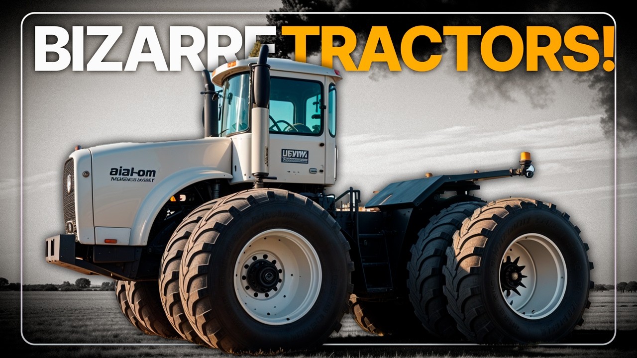 20 Most Bizarre American Tractors Ever Invented!