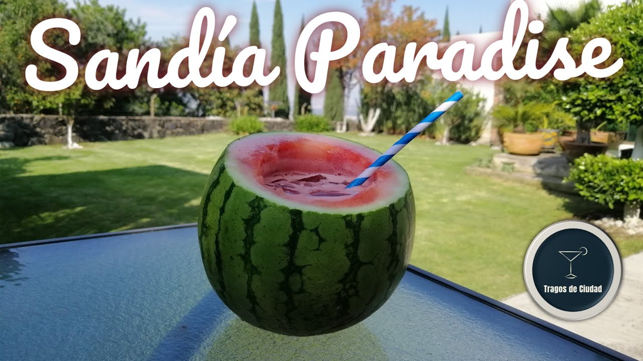 CÓCTEL de BACARDÍ con SANDÍA | Tragos de Ciudad