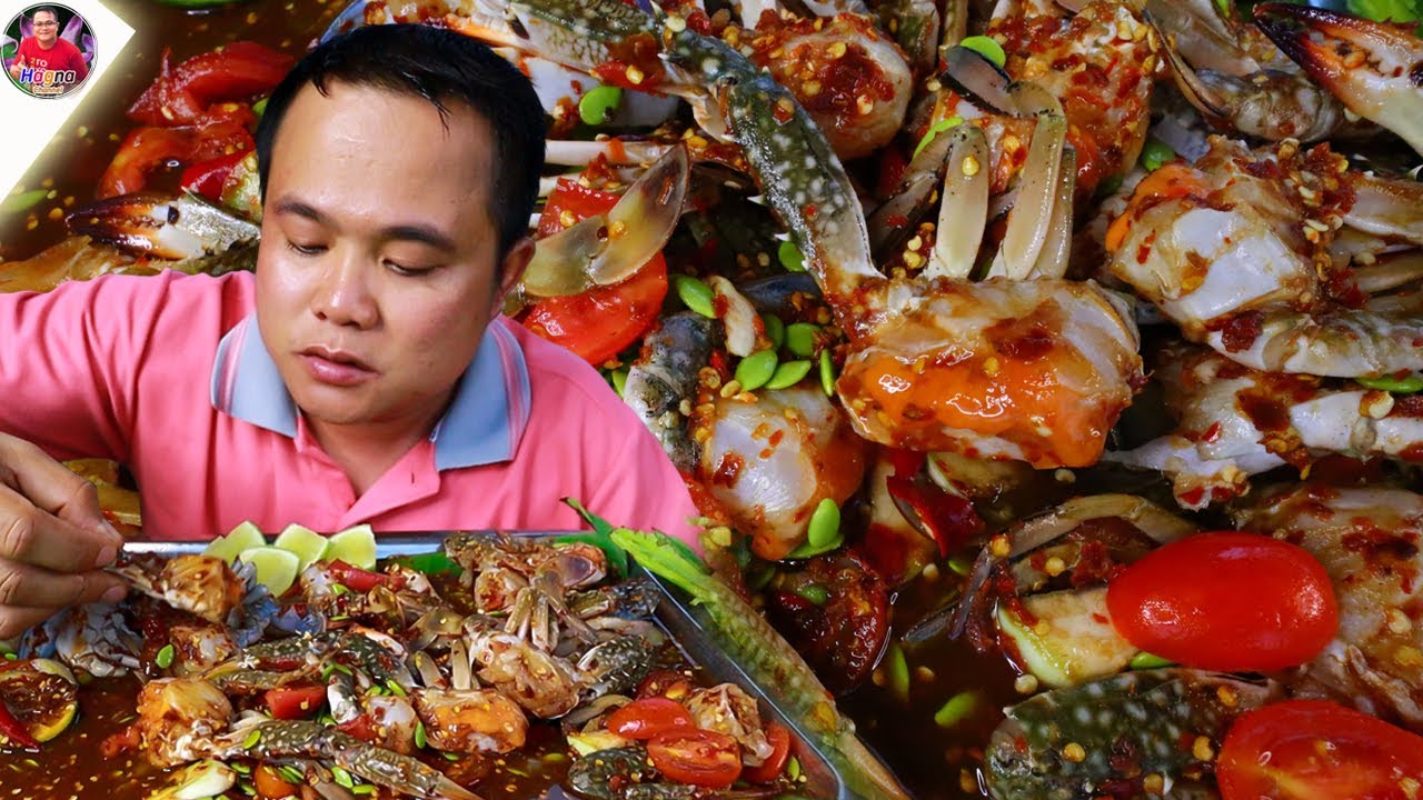 ตำปูม้าเผ็ดๆ จ้วดจ้าดแซ่บๆ เนื้อหวานแกล้มผักกรอบสุดยอดคักหลาย