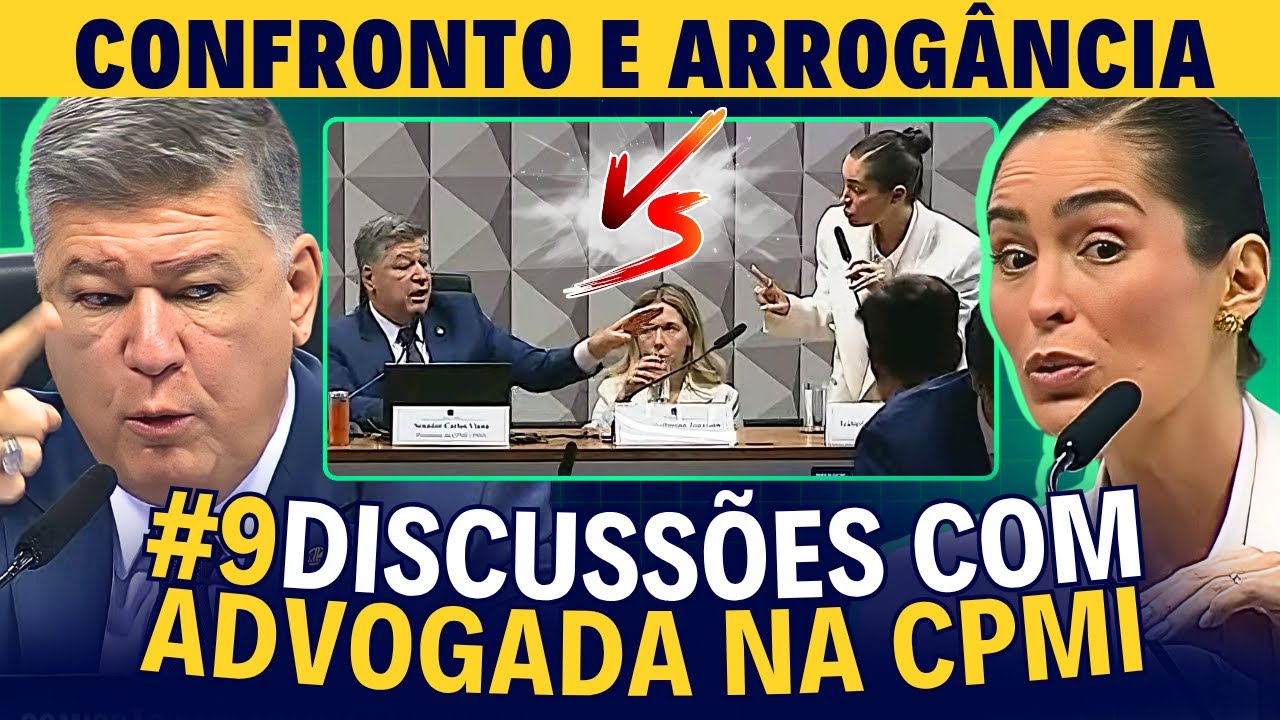 9 Momentos de CONFRONTO entre Advogada e Parlamentares na CPMI do INSS