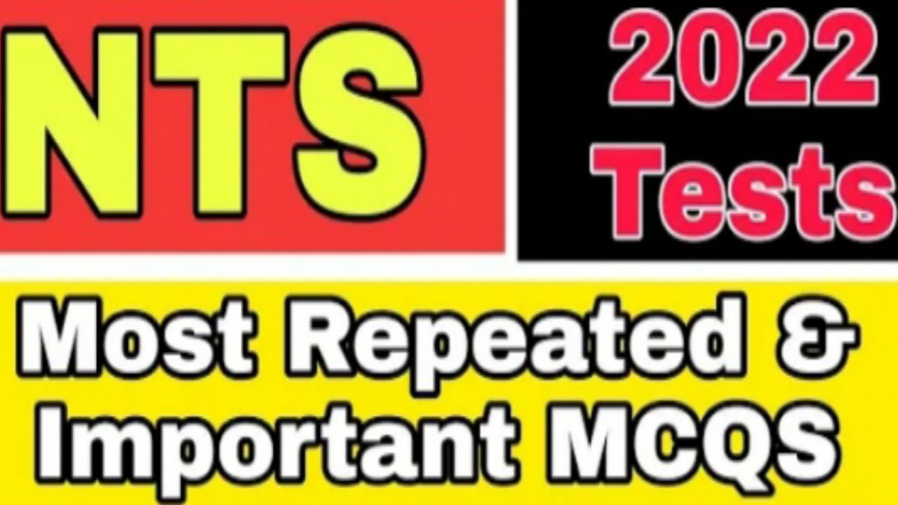 NTS test preparation  Mcqs 2022|  Past paper Mcqs test |#nts |#mcqs|