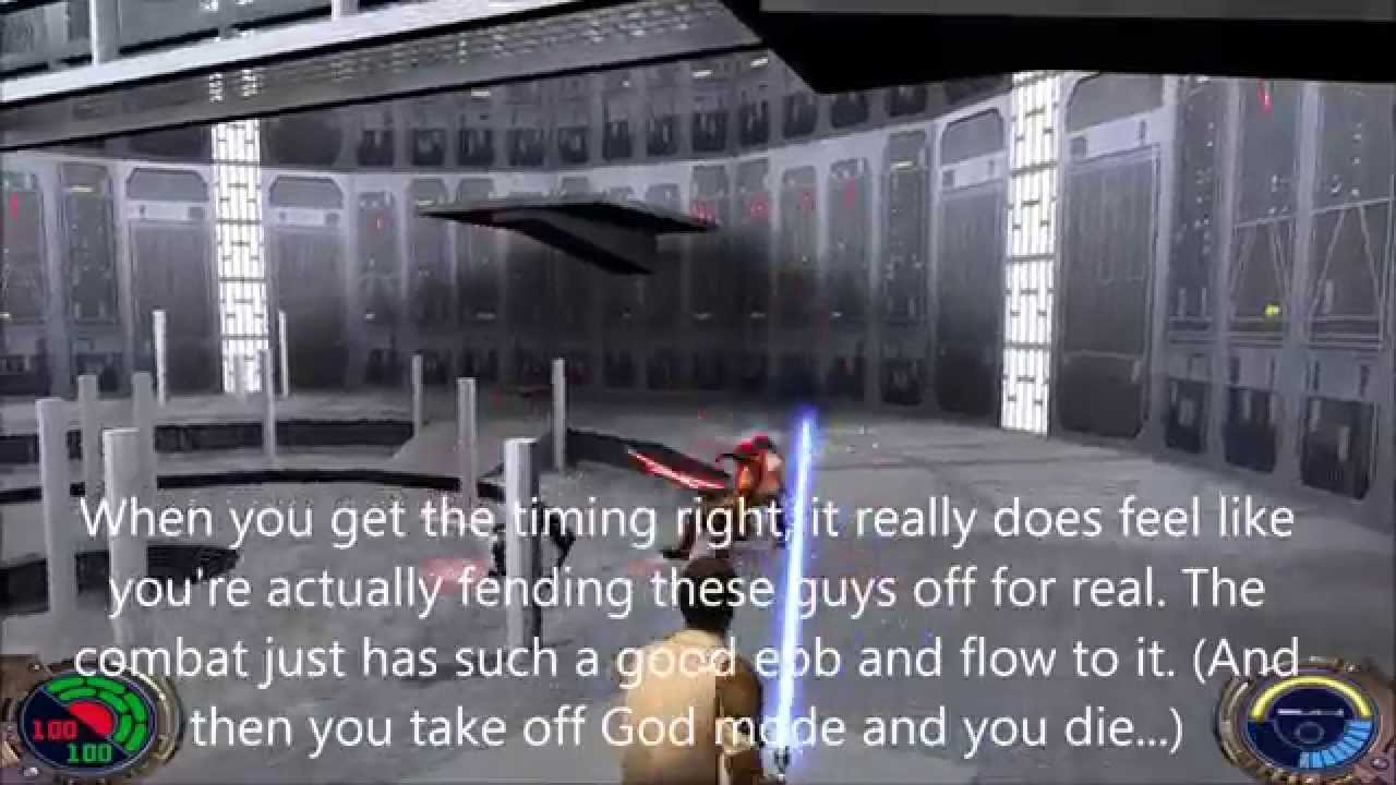 Star Wars: Jedi Outcast (Jedi Knight 2) - Ladder Map combat comparison