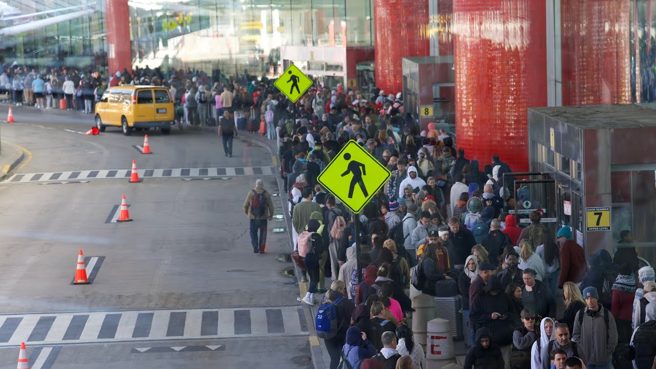 No Kings, Flying Kites, Flipped over Crane  and TSA Chaos at BWI