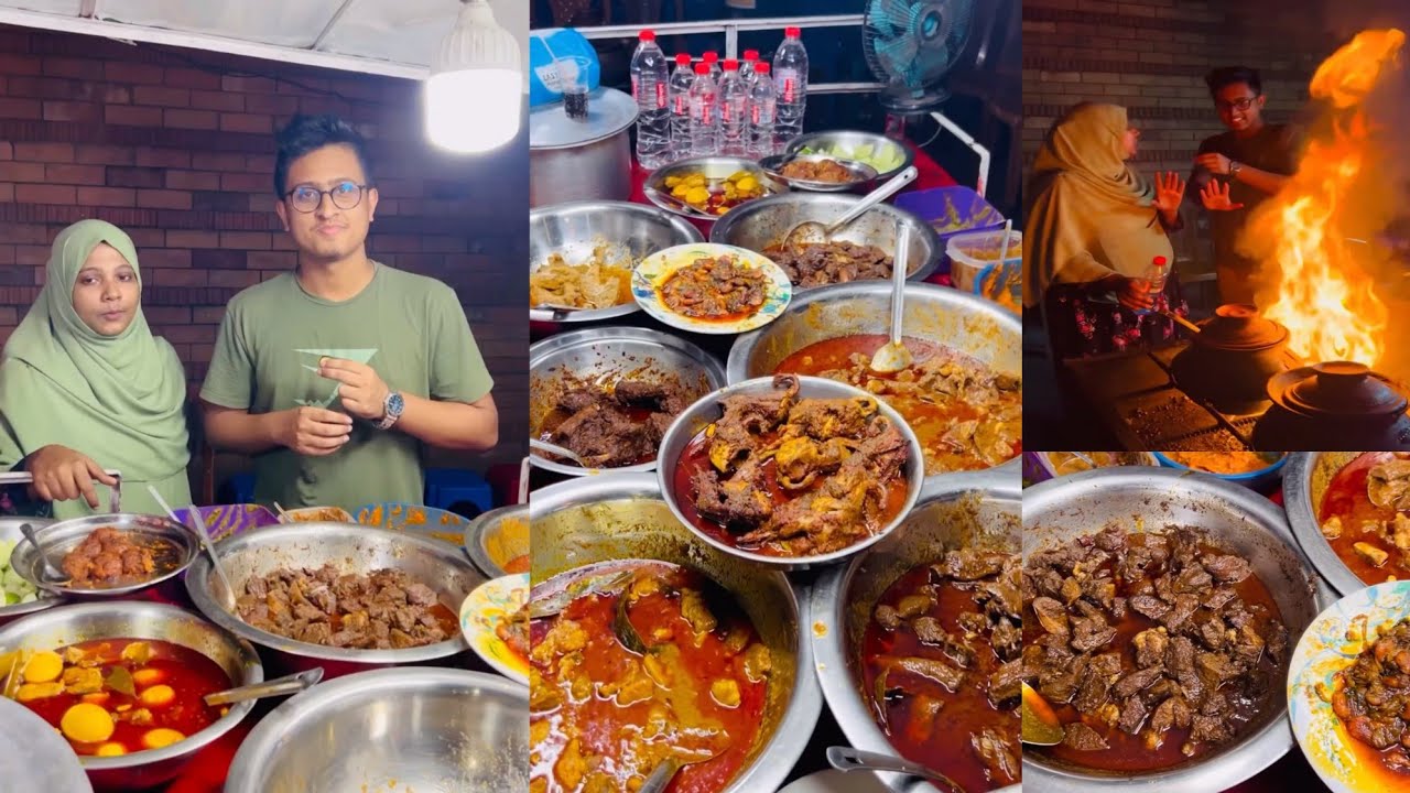 শীতের রাতে মিরপুরের রাস্তায় তুহিন খিচুড়ি সাথে হাঁসের কালাভুনা,গরুর হান্ডি,খাসি,কোয়েল || Street Food