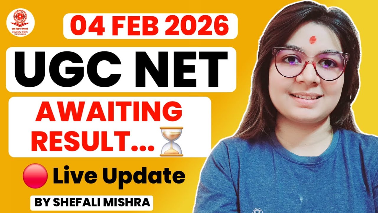 🔴Live Update ! UGC NET December Result Awaiting I Update by Shefali Mishra