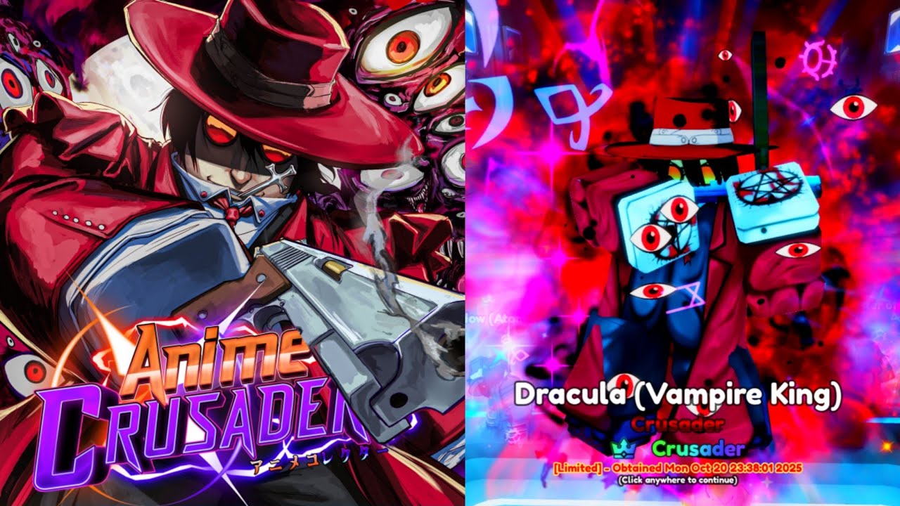 NEW! Crusader Unit Alucard Showcase | Anime Crusaders