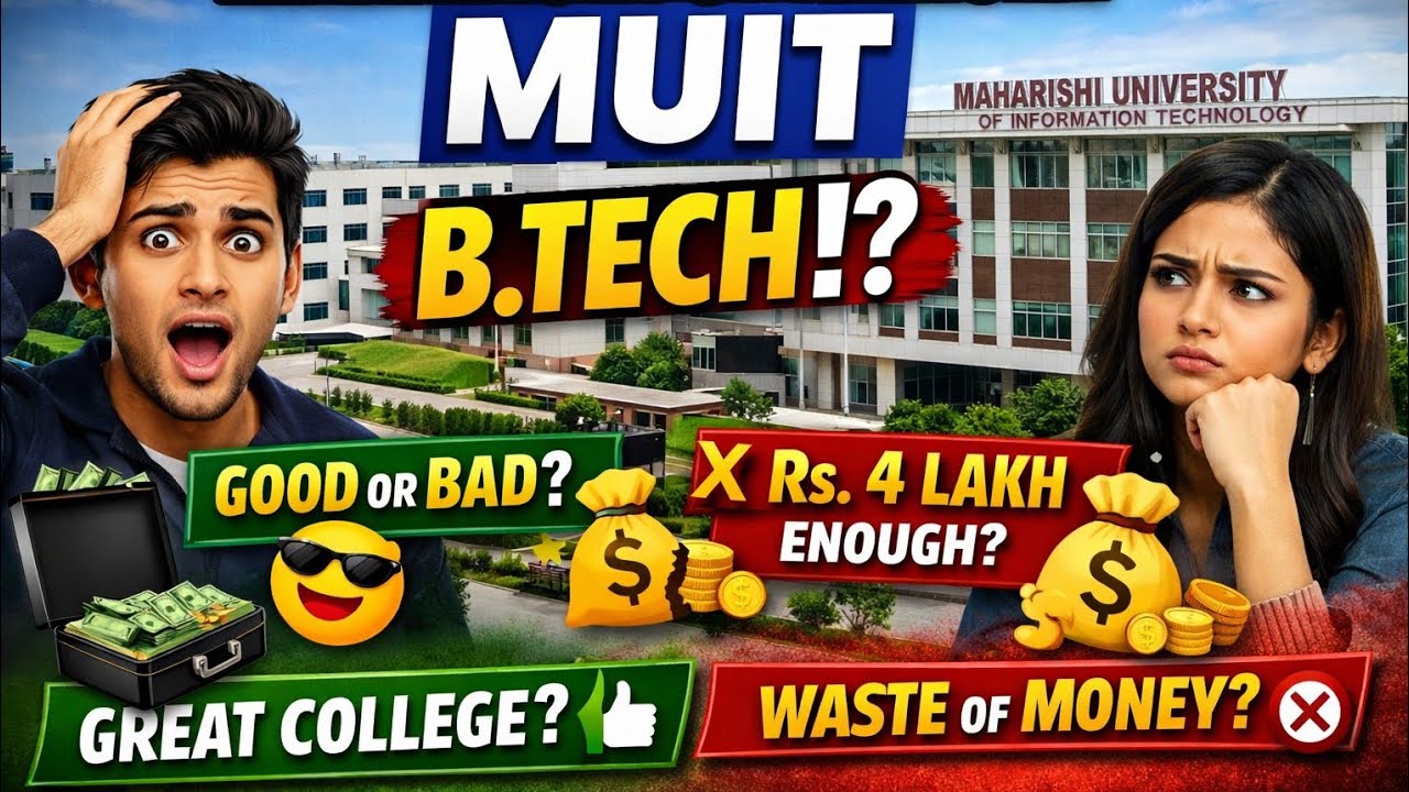 Maharishi University of Information Technology Review | B.Tech Placement Truth