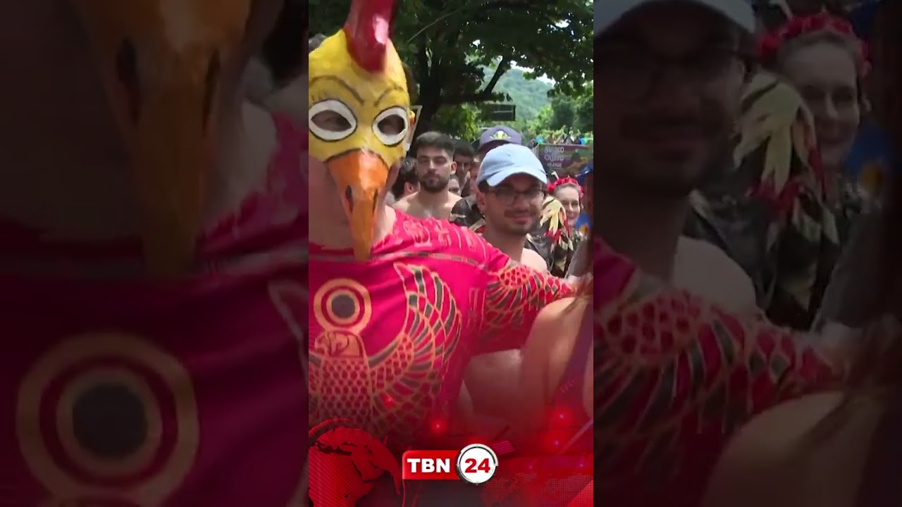 Locals in Brazil Street Party Madness | TBN24 NEWS | Brazil Streets