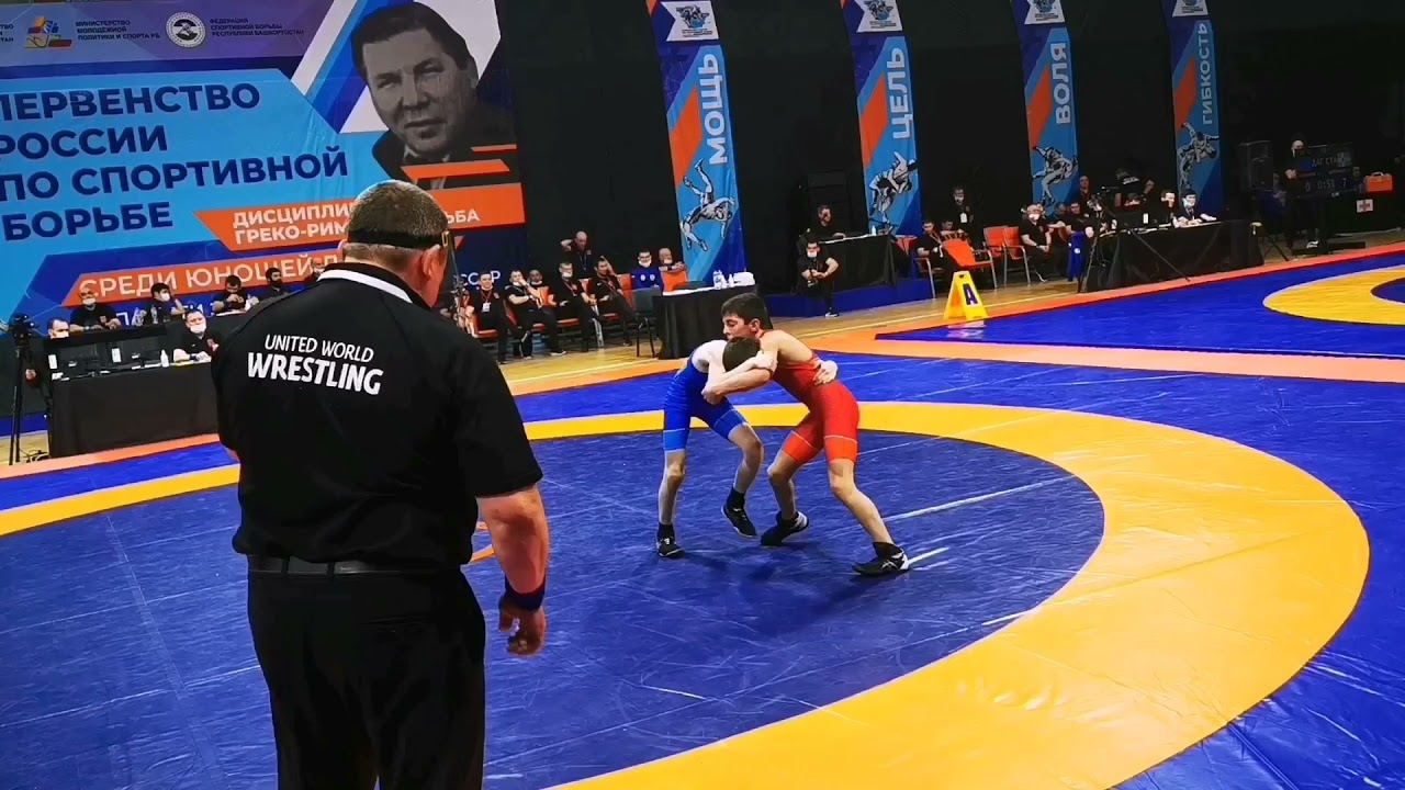 Ильяс Дакаев (Чечня) - Исмаил Дзангиев (Ингушетия). 1 /4 финала первенства России по греко-римской б
