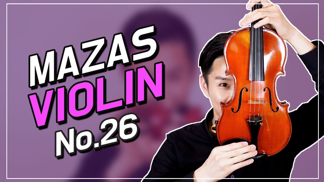 MAZAS Violin Etudes No.26 by Bochan Kang @보찬TV