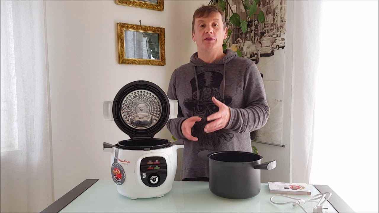 La pentola che cucina da sola ecco Moulinex Cookeo #cucinare #iorestoacasa #covid
