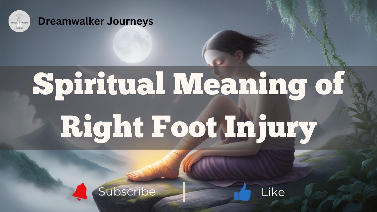 Spiritual Meaning of Right Foot Injury