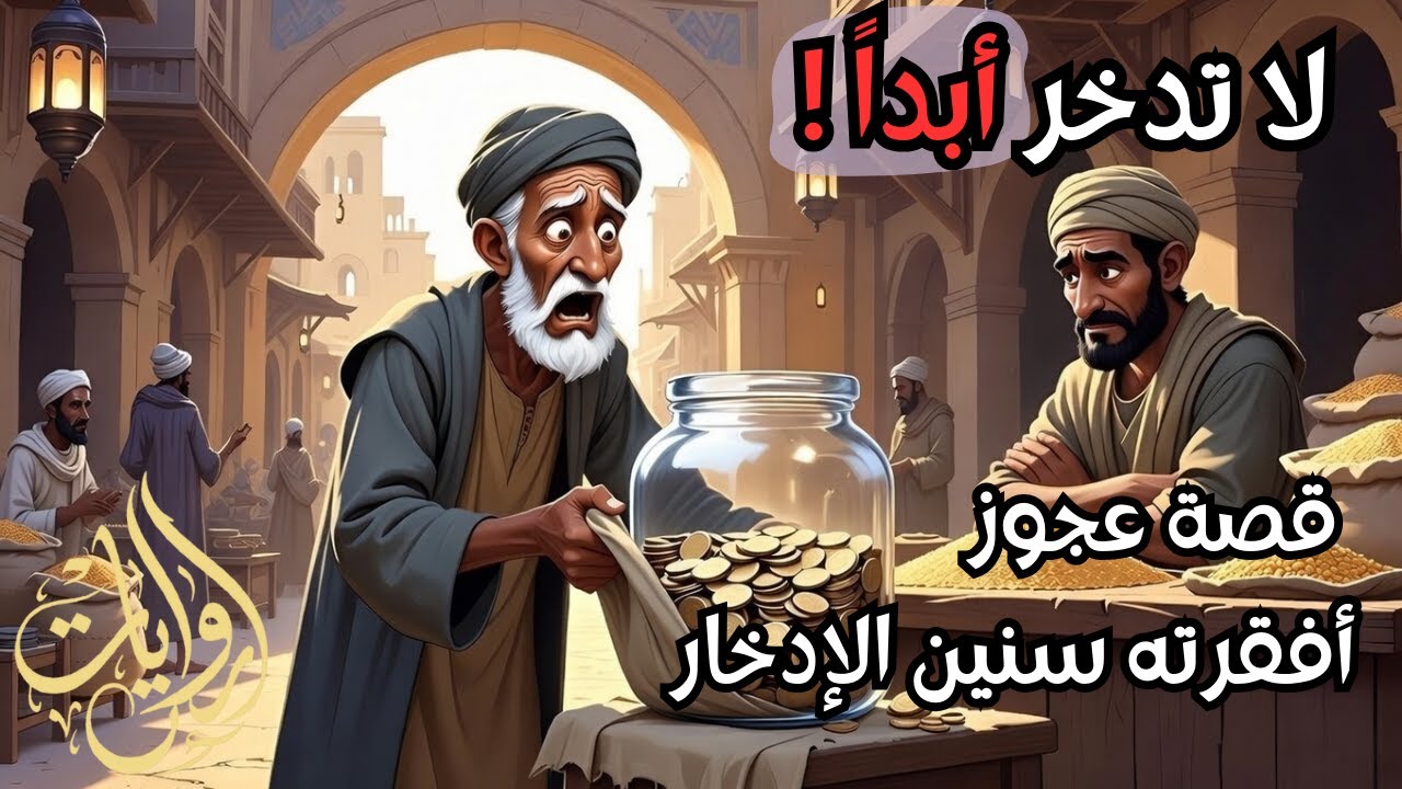 لا تدخر المال أبداً | درسٌ من دروس الحياة  |  قصة مثيرة عربية عن العمل والحكمة