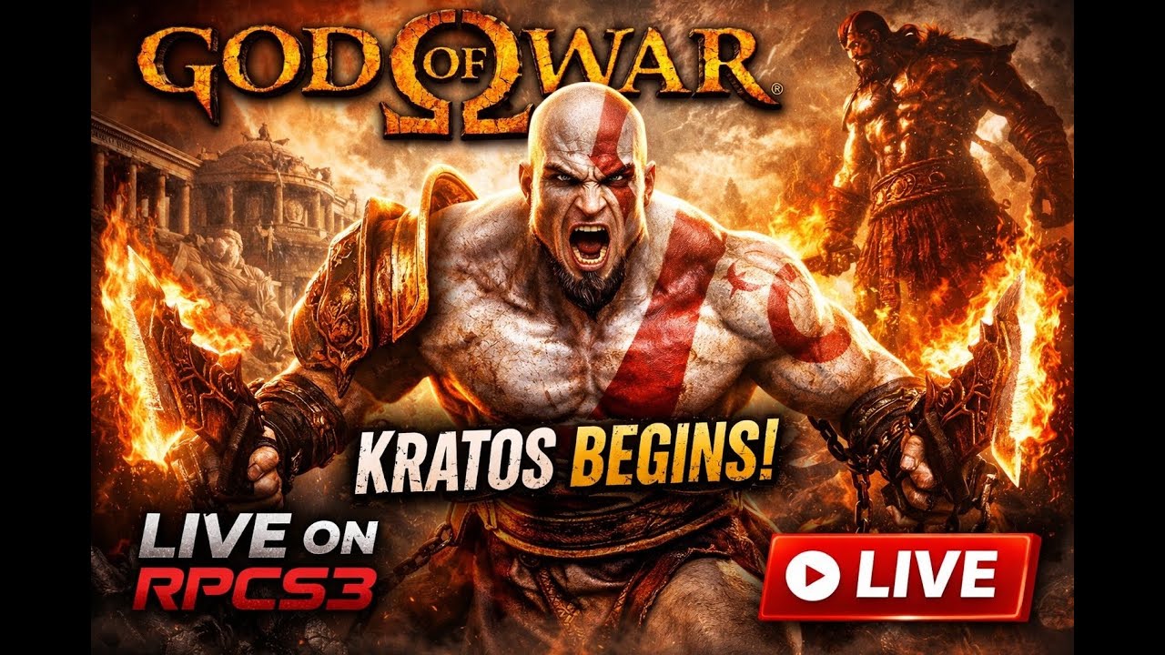 Kratos Rage 🔥 God of War 1 |  LIVE தமிழ்🔴