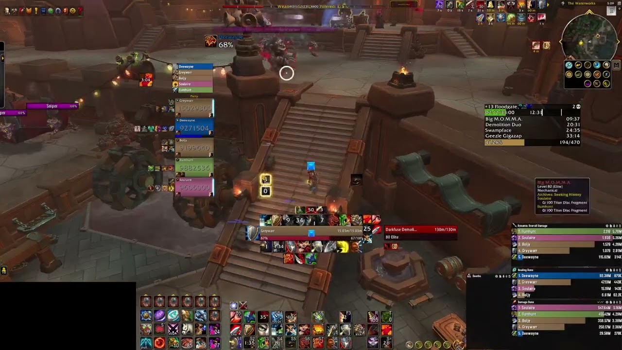 Colossus Prot Warrior POV Operation Floodgate +13 TWW S2