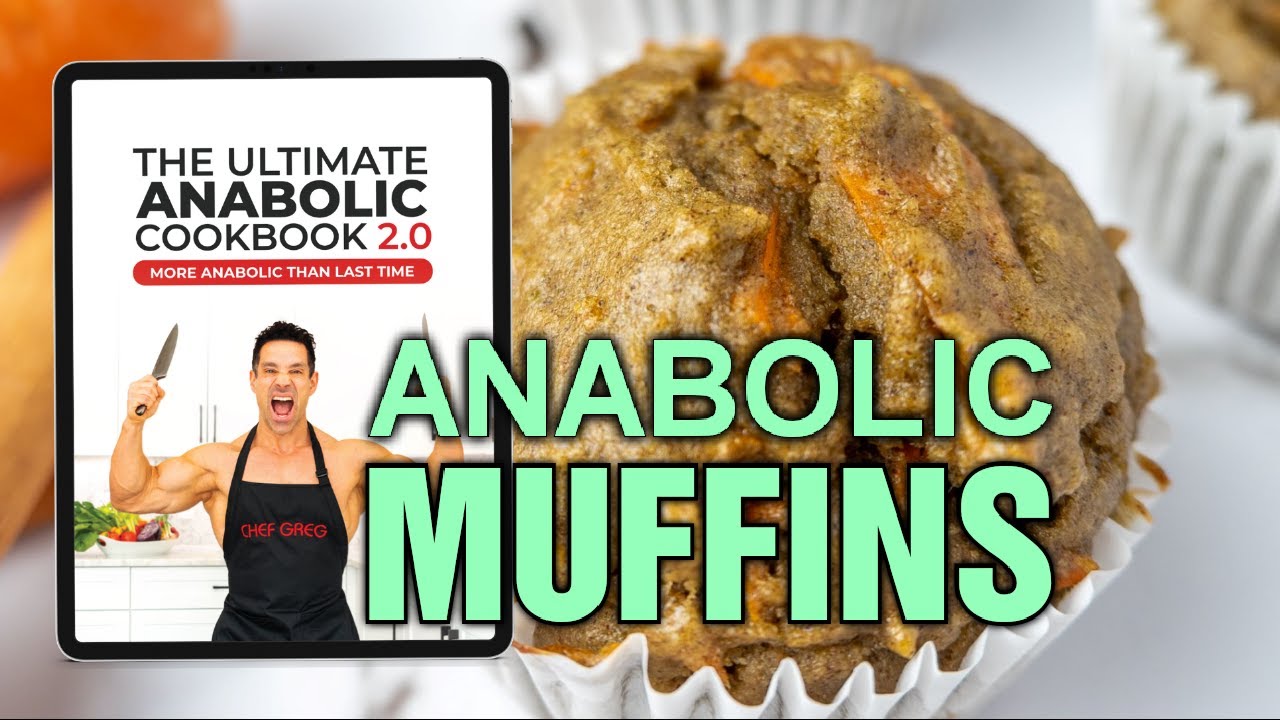 2.0 Recipe || ANABOLIC PROTEIN MUFFINS - Apple/Carrot & Blueberry