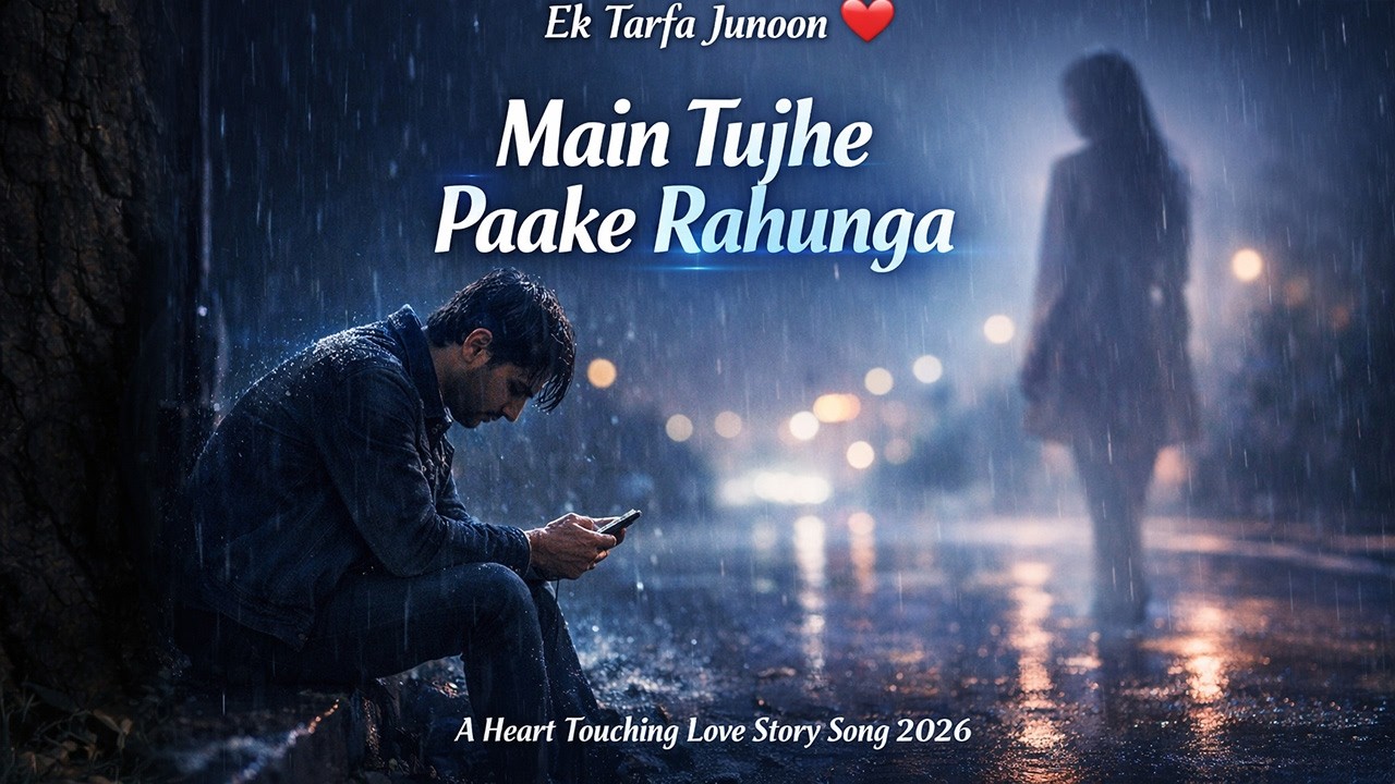 Mai Tujhe Paake Rahunga | New Hindi Song 2026 | Intense Love Story Song | Heart Touching