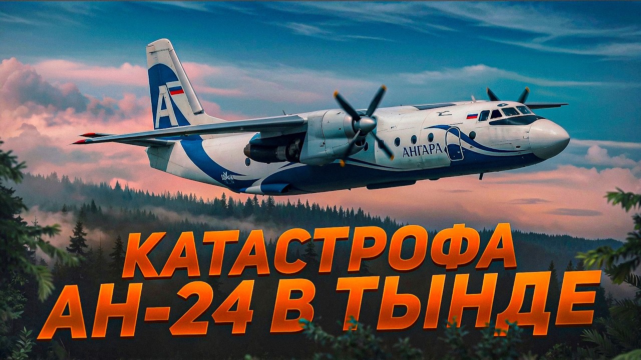 An-24 Crash in Tynda. July 24, 2025.