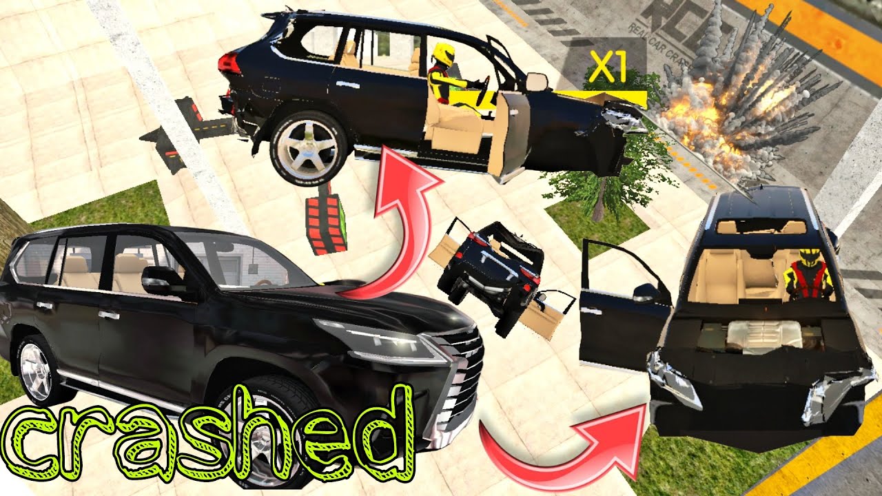 RCC - Real Car Crash Simulator ! How to Level up on car crash game !#tips #upxpeasily