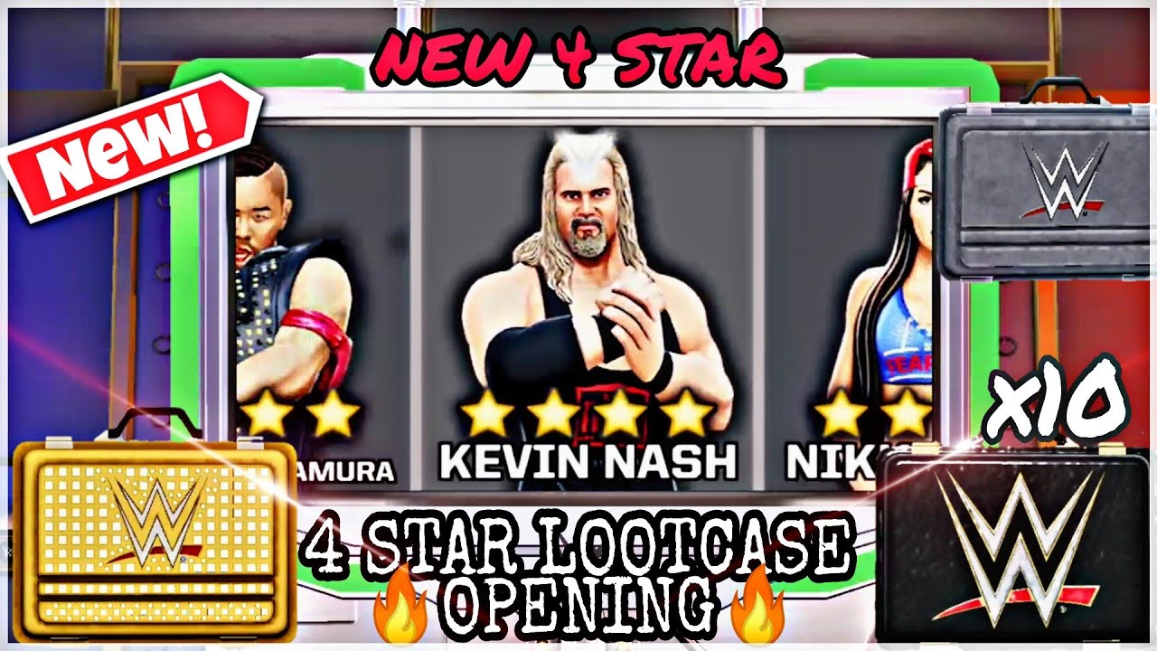 4 STAR LOOTCASE OPENING | ANOTHER NEW 4 STAR | WWE MAYHEM