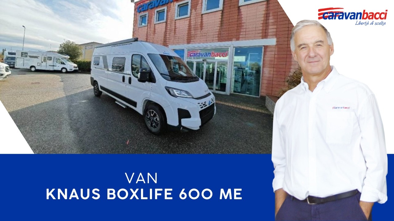 Letti gemelli in soli 6 metri? Ecco il Knaus Boxlife 600 ME.