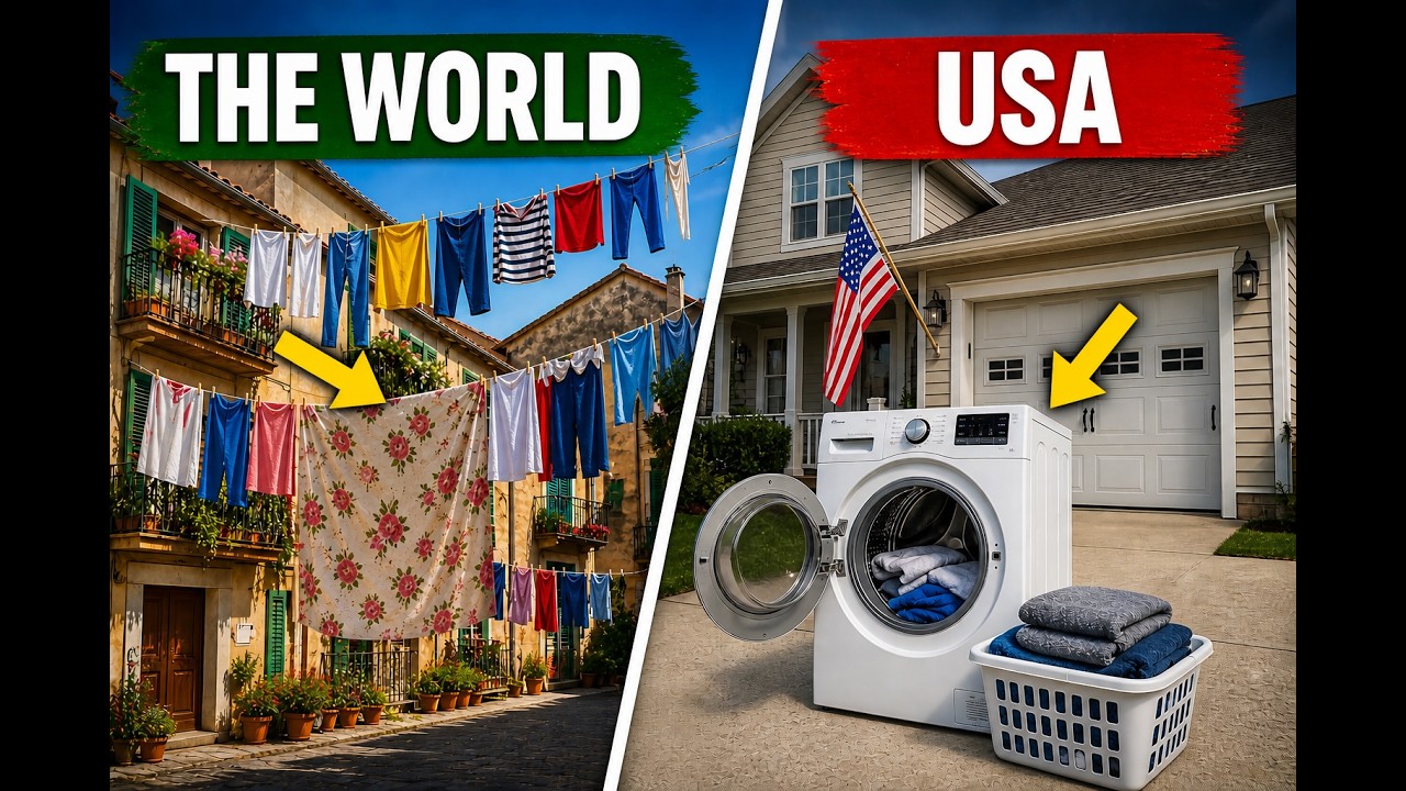 The SECRET Reason You Can't Air Dry Clothes in the USA!